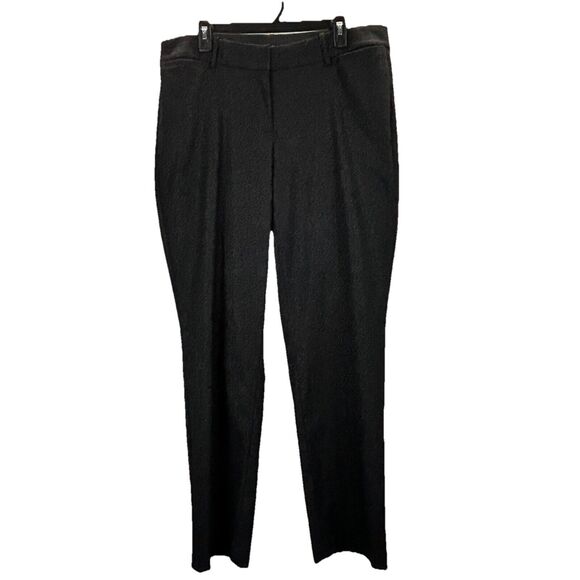 Lane Bryant Pants - Lane Bryant Allie Boot Sparkle Pants 18 Regular Black Shimmer Stretch Holiday